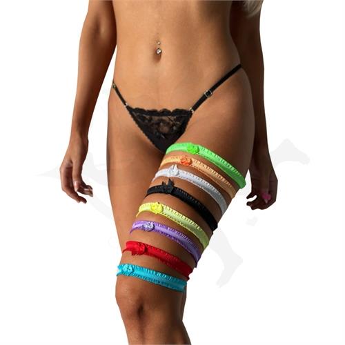 LEAGUEX - Pack de 8 ligas de diferentes colores